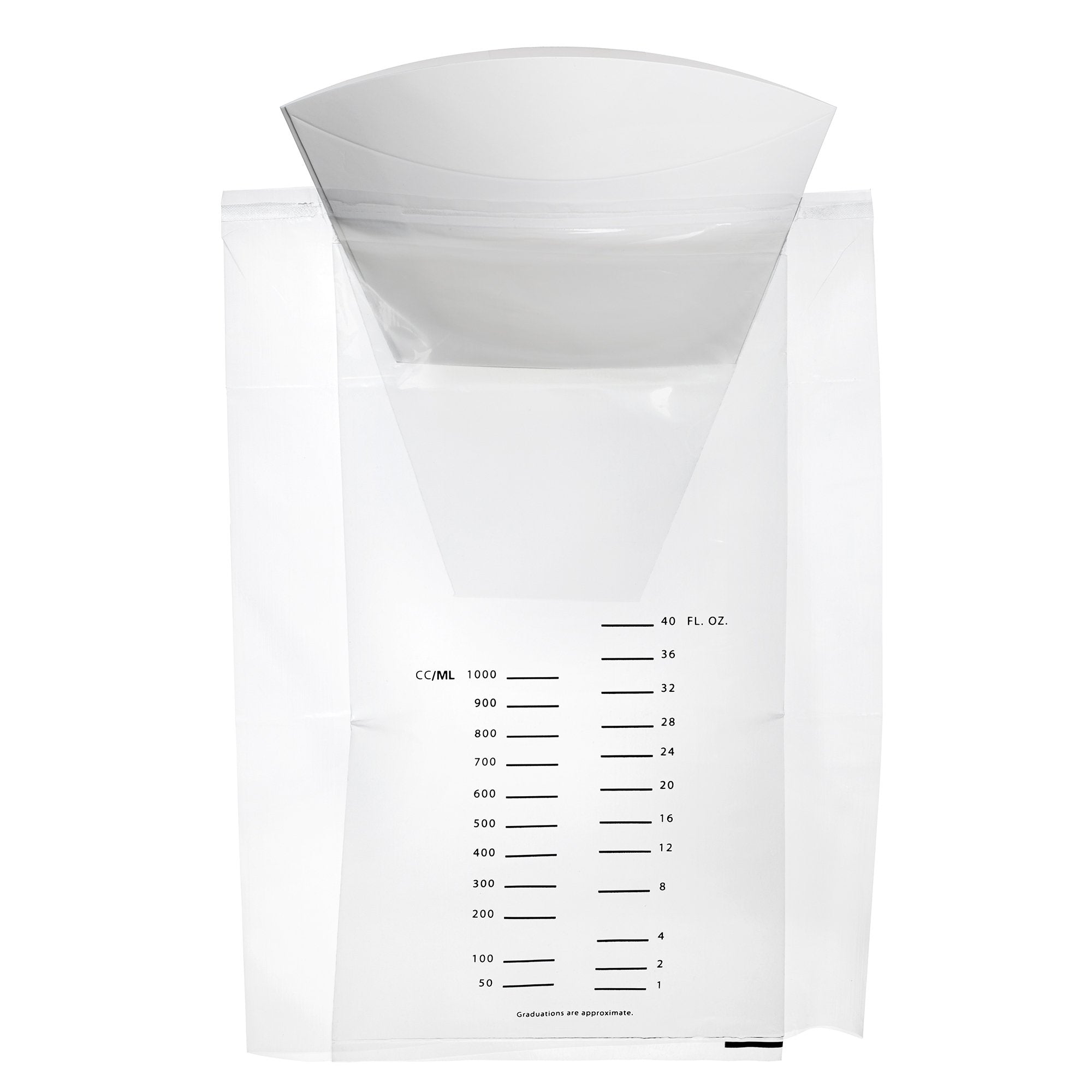 emesis bag mckesson 40 oz clear packaging type case