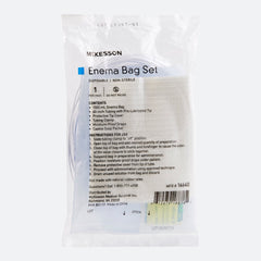 Enema Bag Set McKesson NonSterile 1500 mL