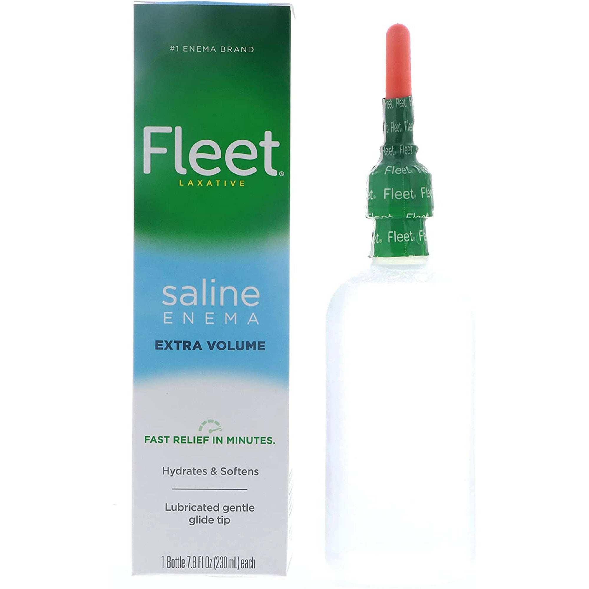Enema Fleet 7.8 oz. 19 Gram   7 Gram Strength Monobasic Sodium Phosphate / Dibasic Sodium Phosphate