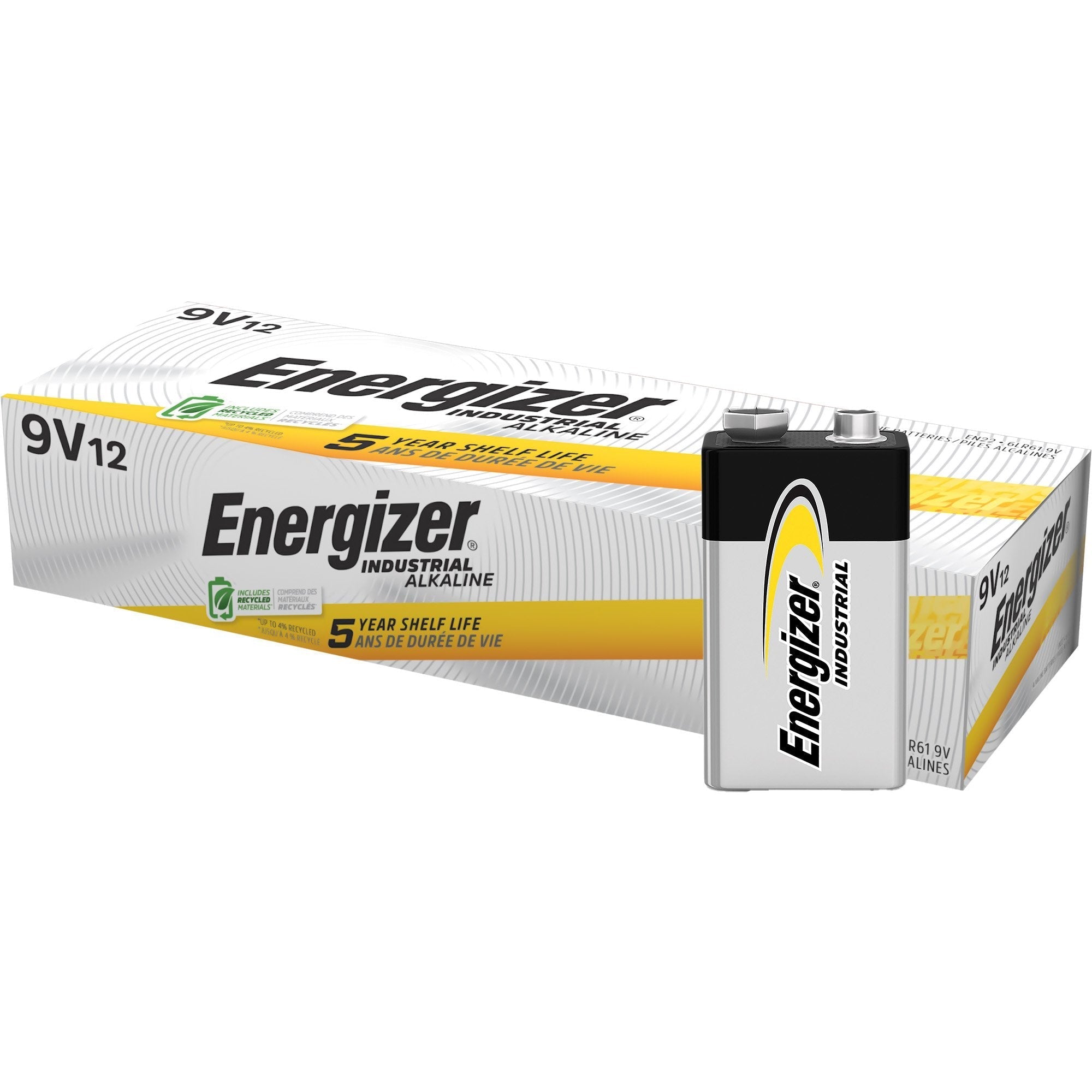 Alkaline Battery Energizer 9V Cell 9V Disposable