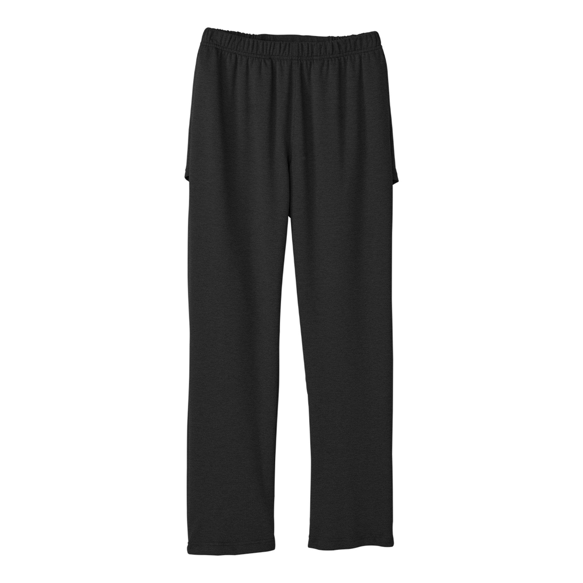 Adaptive Pants Silverts Back Overlap Small Black Female