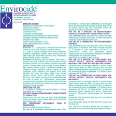 envirocide surface disinfectant cleaner envirocide surface disinfectant cleaner mk381083ea