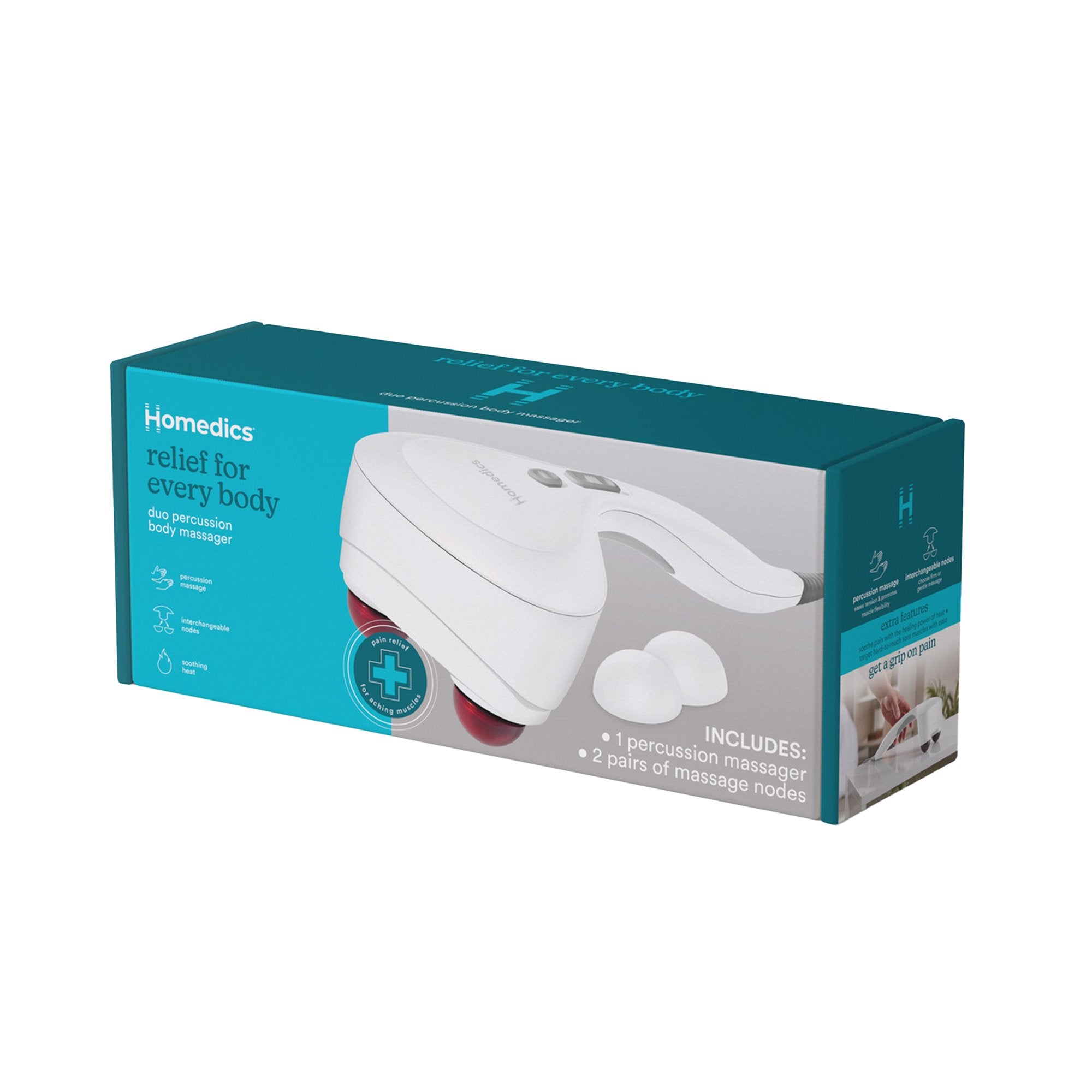 Hand-Held Massager with Heat HoMedics® Duo Percussion