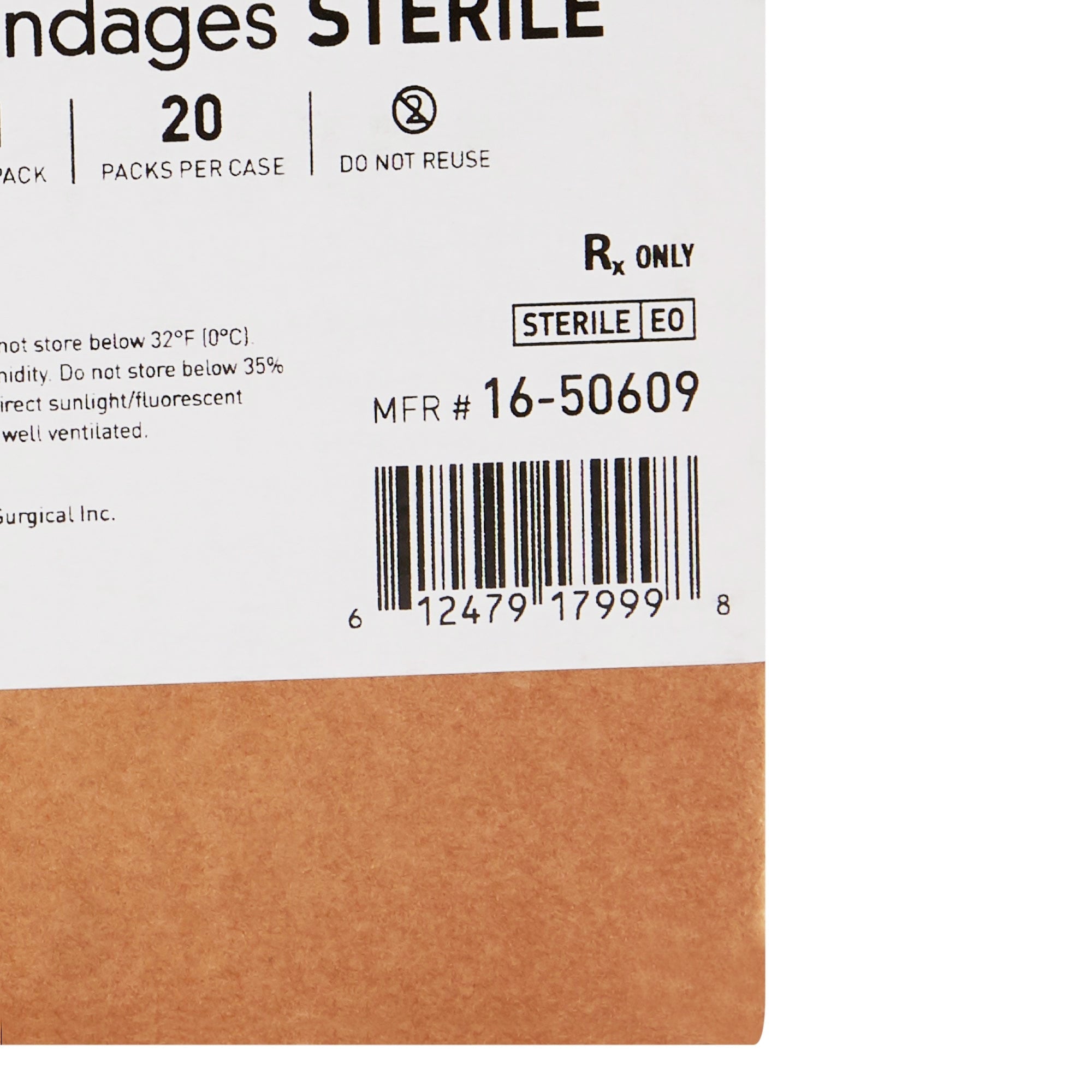 esmark compression bandage mckesson 6 inch x 3 yard no closure blue sterile high compression packaging type each