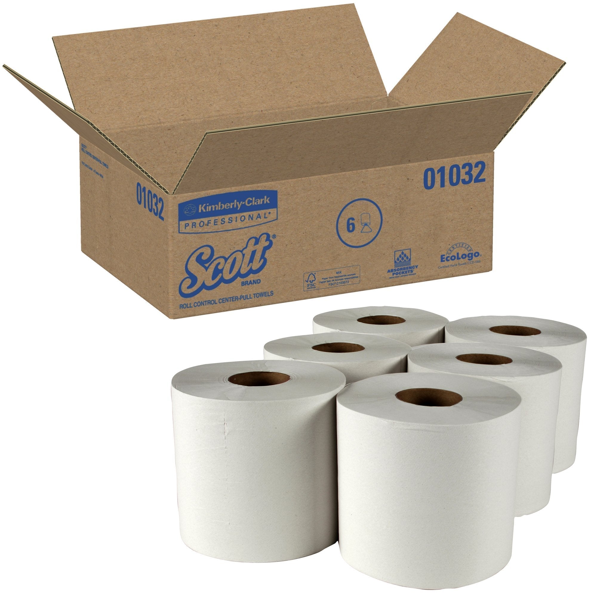 Essential Perforated Center Pull Roll Paper Towels