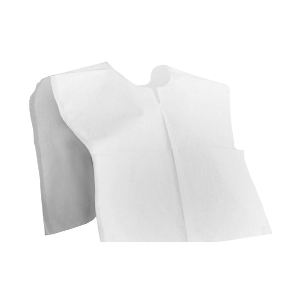 Exam Cape McKesson White Open Sides Without Closure Unisex