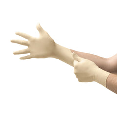exam glove diamond grip small nonsterile latex standard cuff length textured fingertips white not rated packaging type case