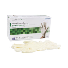 Exam Glove McKesson Confiderm X Large NonSterile Latex Standard Cuff Length Smooth Ivory Not Rated