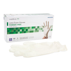 Exam Glove McKesson Confiderm X Large NonSterile Latex Standard Cuff Length Fully Textured Ivory Not Rated