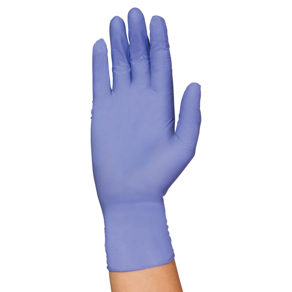 Exam Glove PremierPro Plus Medium NonSterile Nitrile Standard Cuff Length Textured Fingertips Blue Chemo Tested