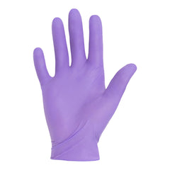 Exam Glove Purple Nitrile Xtra Small Sterile Pair Nitrile Extended Cuff Length Textured Fingertips Purple Chemo Tested
