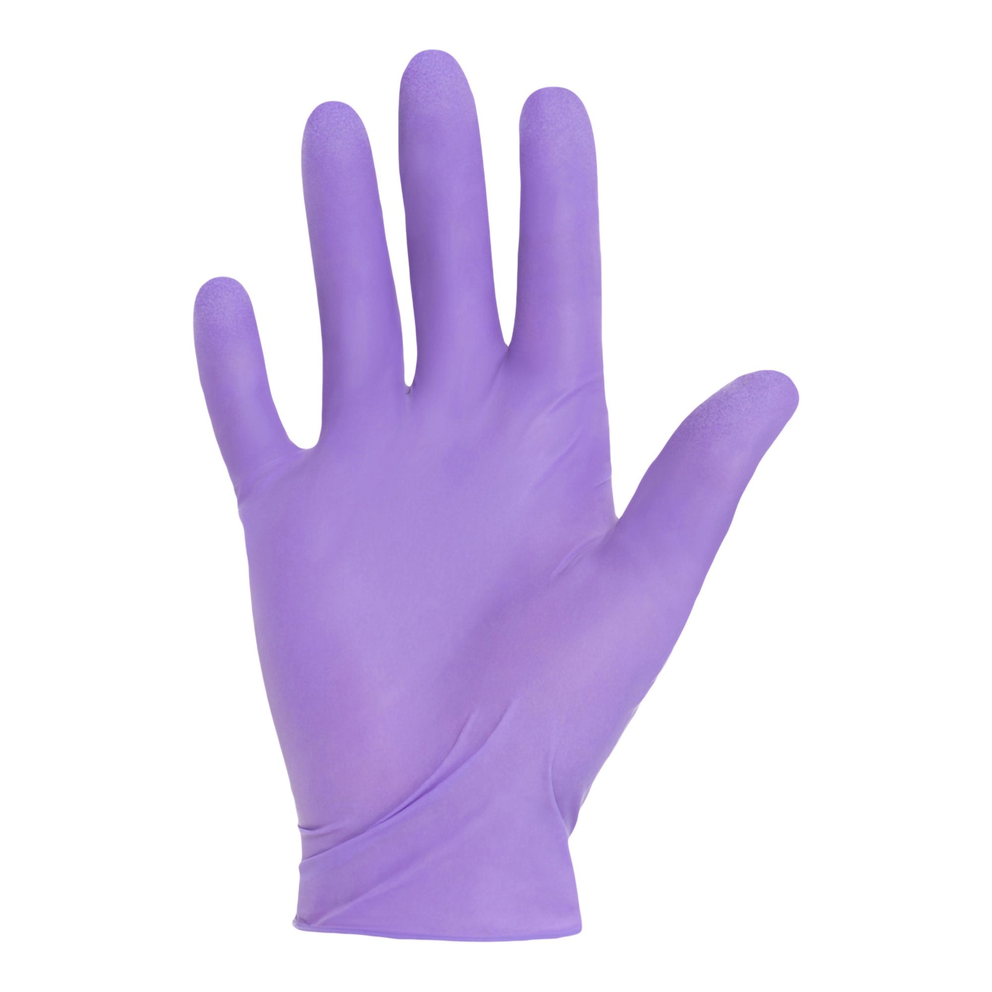Exam Glove Purple Nitrile Xtra Small Sterile Pair Nitrile Extended Cuff Length Textured Fingertips Purple Chemo Tested