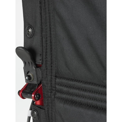 expedition aluminum transport chair w loop locks 19 red