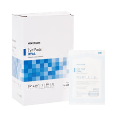 Eye Pad McKesson 2 1/8 X 2 5/8 Inch Sterile 1 per Pack