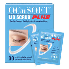 Eyelid Cleanser OCuSOFT Lid Scrub Plus 30 per Box Wipe