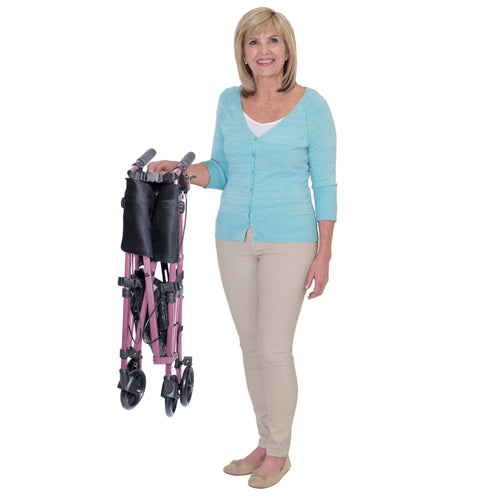 ez fold n go rollator regal rose each