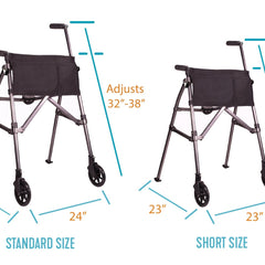 Ez Fold n go Walker Desert Sand   All Care Store