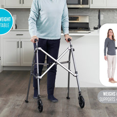 Ez Fold n go Walker Desert Sand   All Care Store
