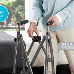 Ez Fold n go Walker Desert Sand   All Care Store