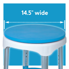 ez swivel shower stool by carex