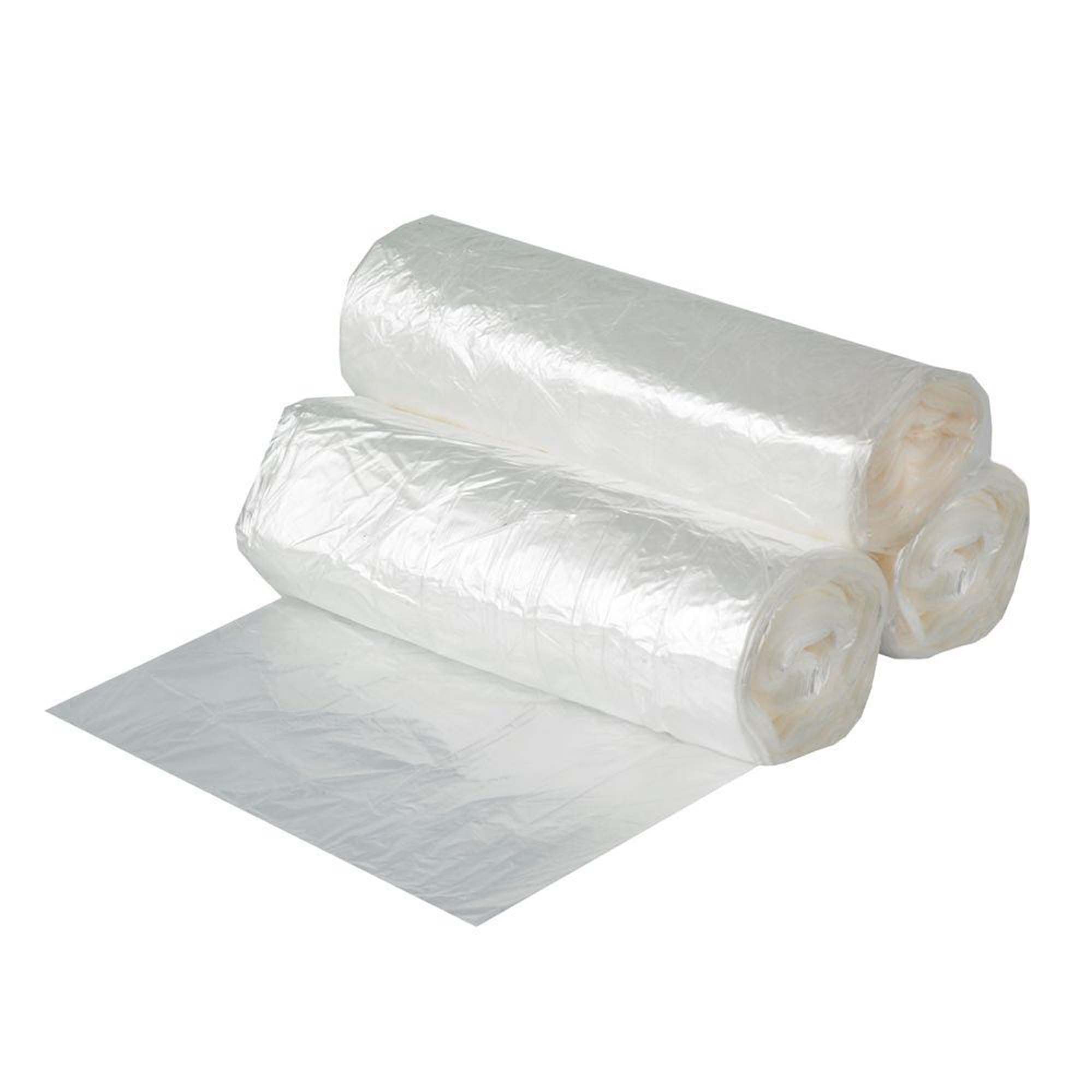 Trash Bag Colonial Bag 45 gal. Clear LLDPE 0.65 mil 40 X 46 Inch X-Seal Bottom Flat Pack, Packaging Type- Case