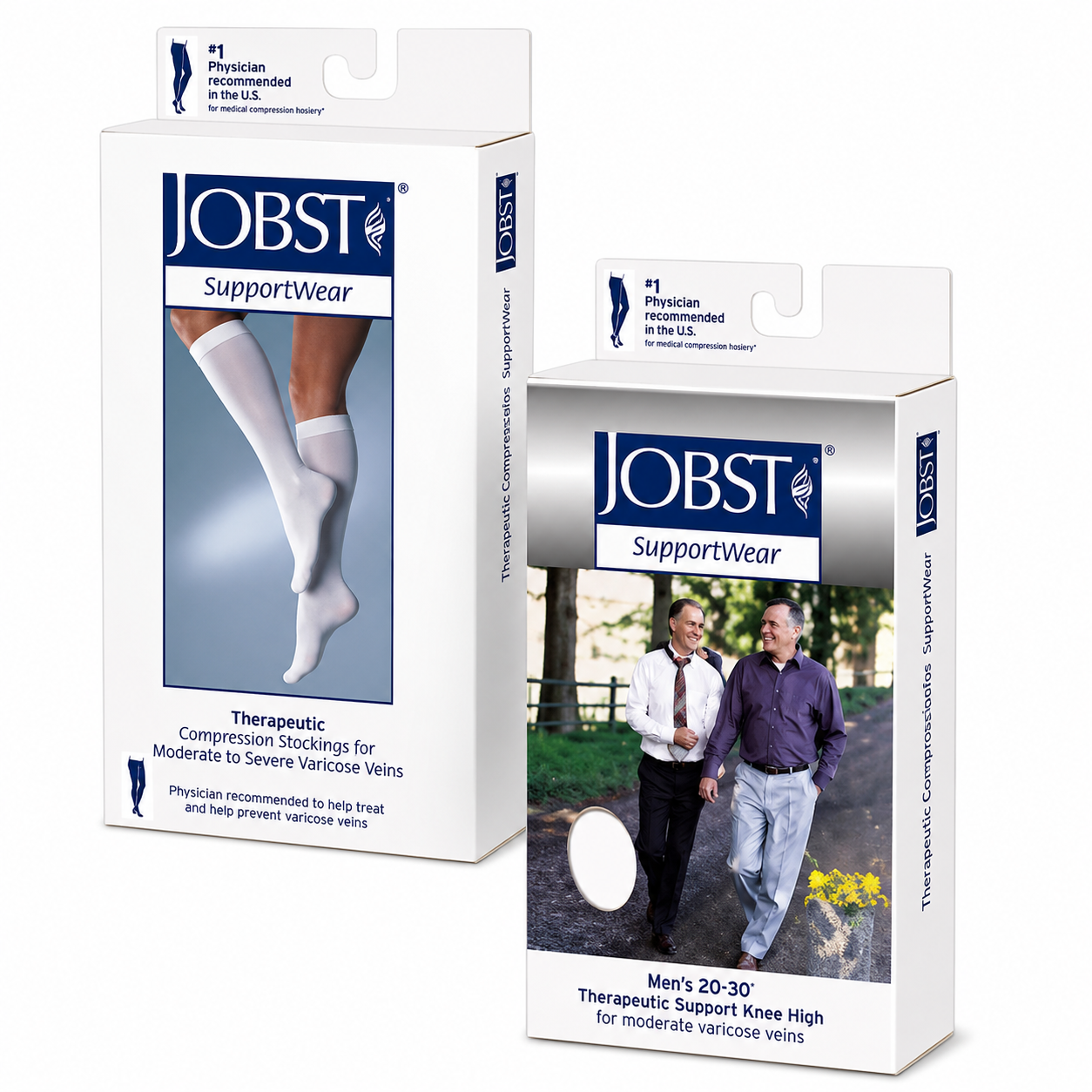 Jobst Sensifoot Over-the-calf Sock White X-large