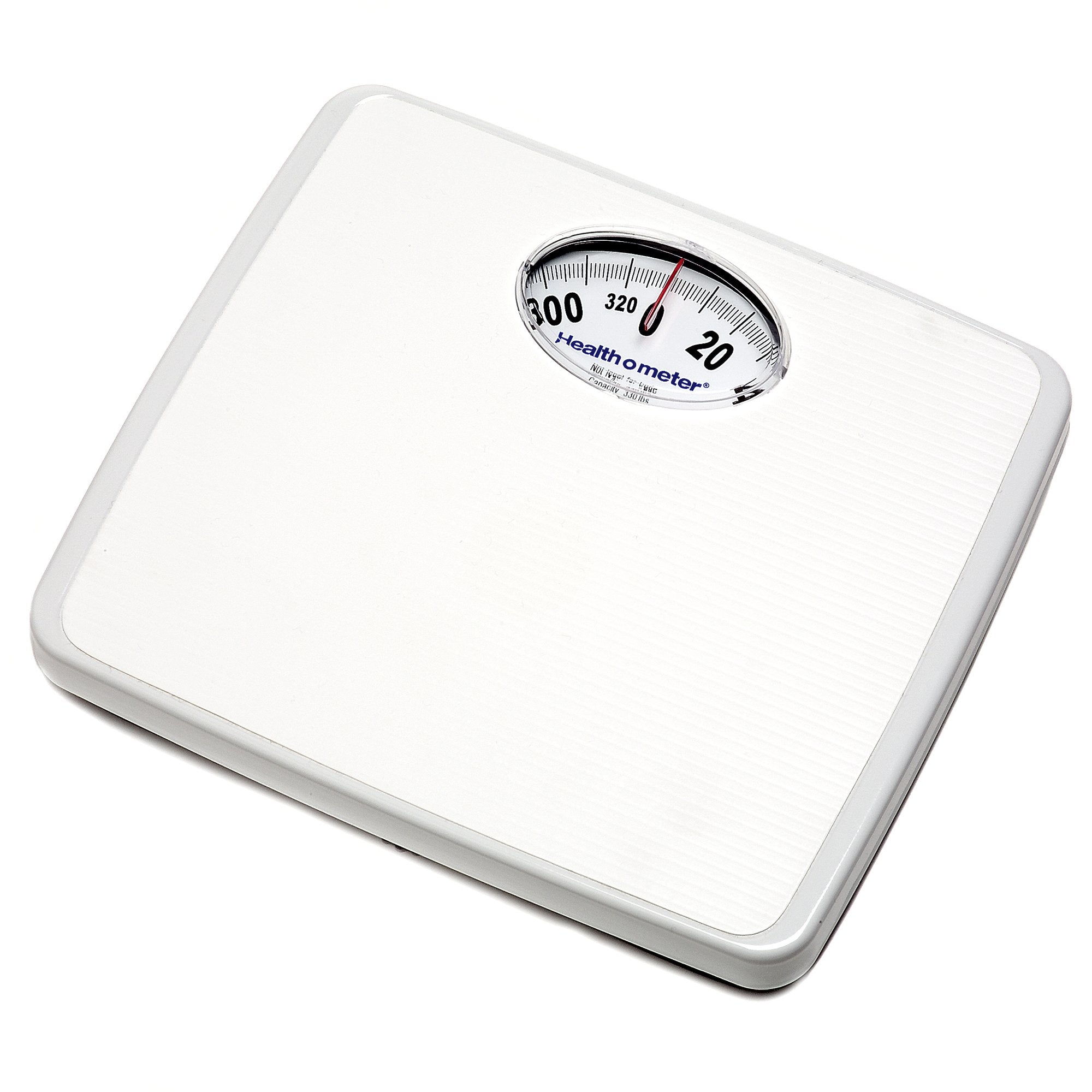 Floor Scale Health O Meter Dial Display 330 lbs. Capacity White Analog, Packaging Type- Case