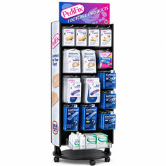 2-sided Floor Spinner Display Stocked