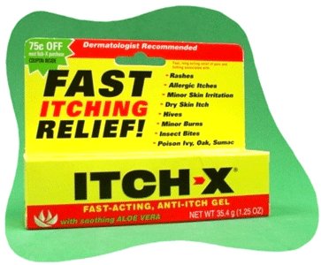 Itch Relief Itch-X 1% - 10% Strength Gel 1.25 oz. Tube