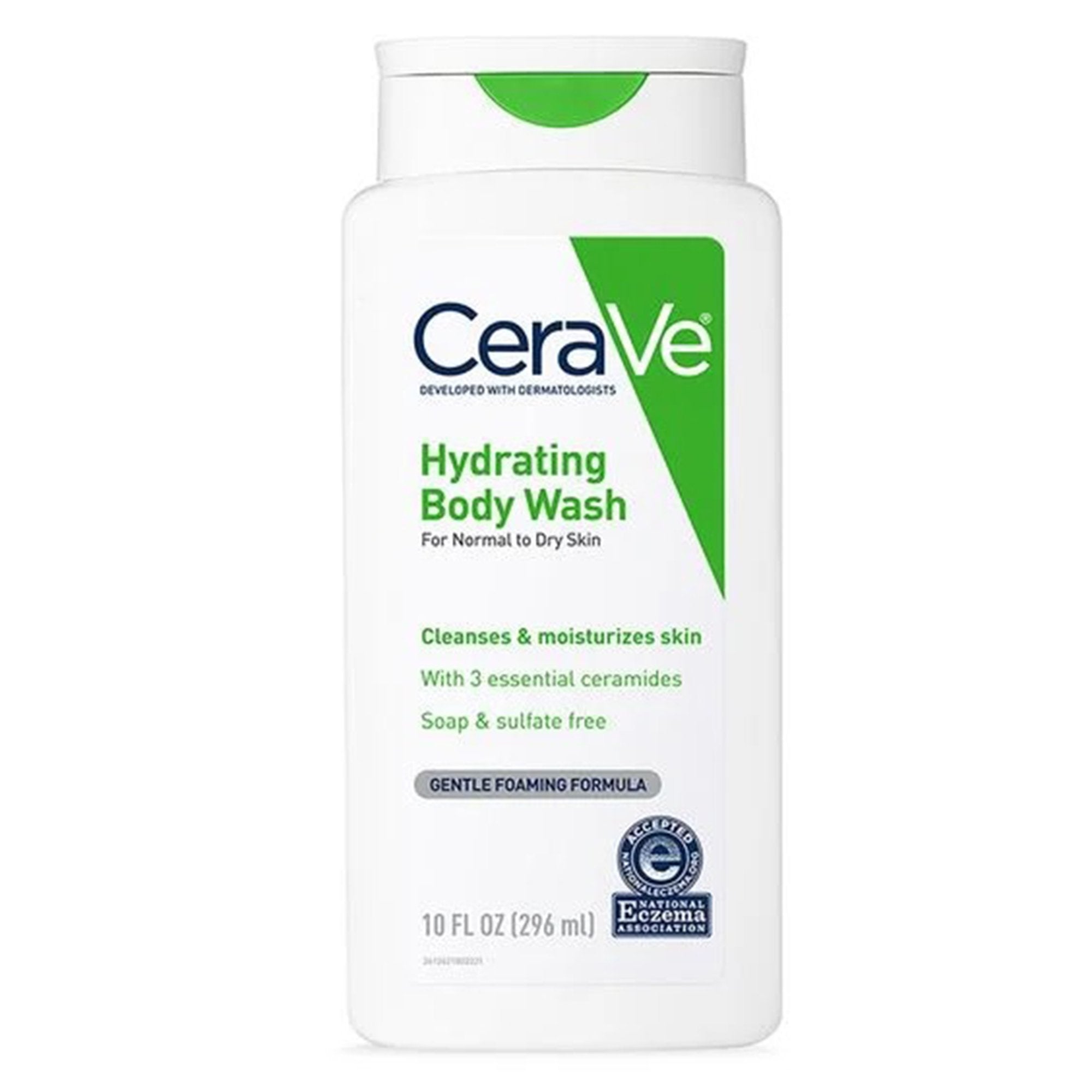 Body Wash CeraVe Hydrating Liquid 10 oz. Bottle Unscented