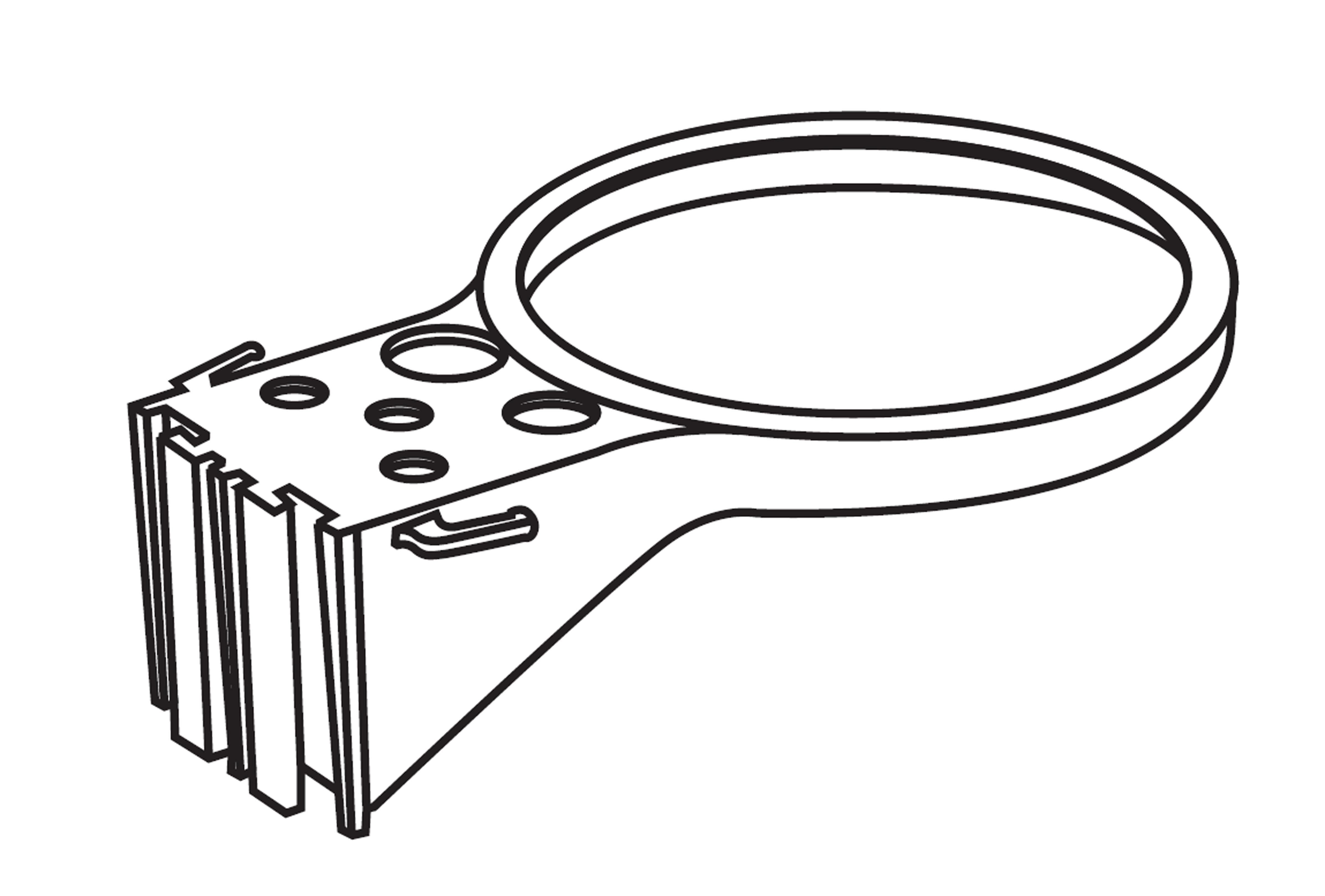 Suction Canister Bracket
