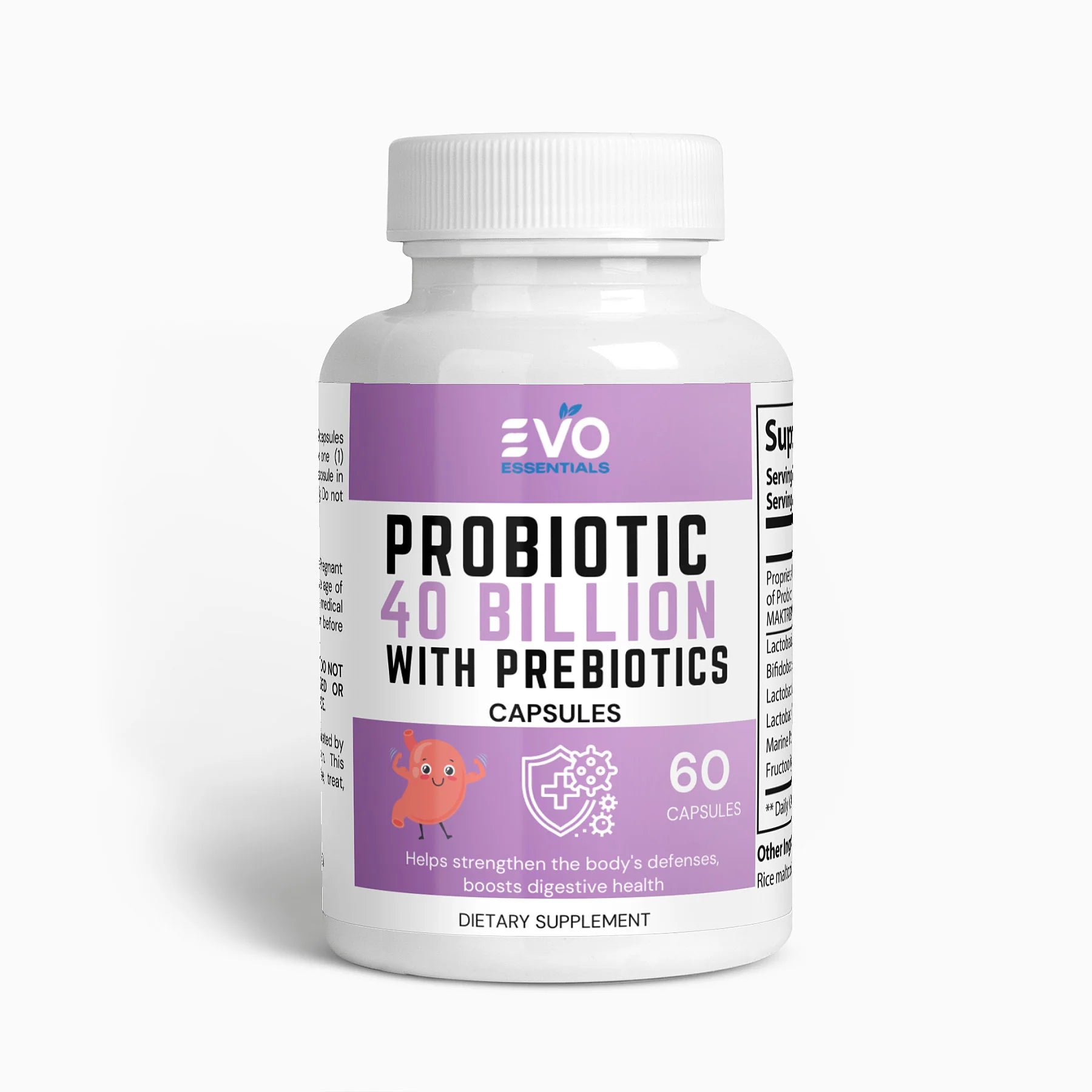 Probiotic 40 Billion with Prebiotics