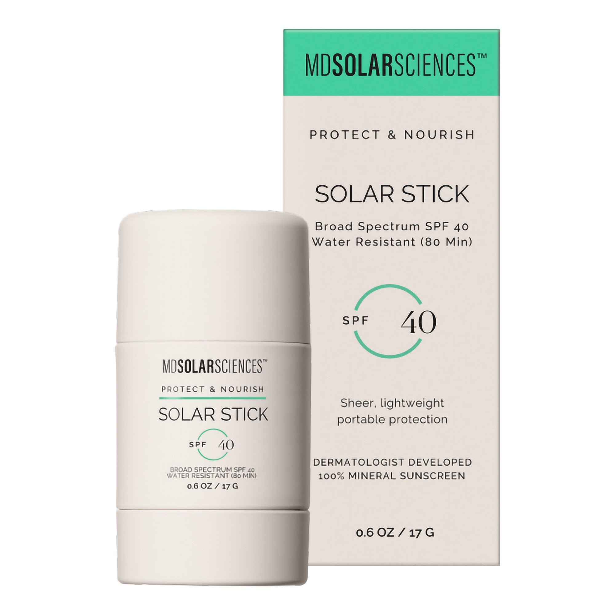 Sunscreen MDSolarSciences® Solar Stick™ SPF 40 Stick 0.6 oz. Tube