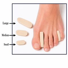 Toe Separator X-large Bx/12