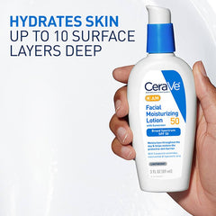 facial moisturizer with sunscreen cerave am 3 oz bottle unscented lotion