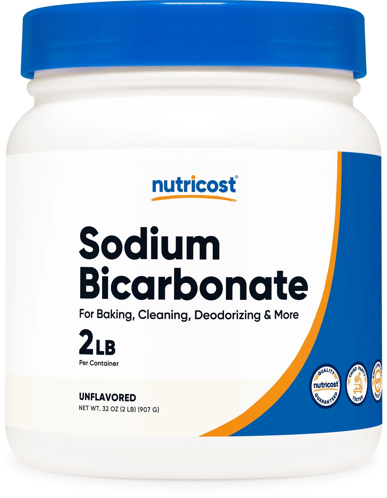 Sodium Bicarbonate (2 LB) - 600Mg per Serving, Non-Gmo, Gluten Free