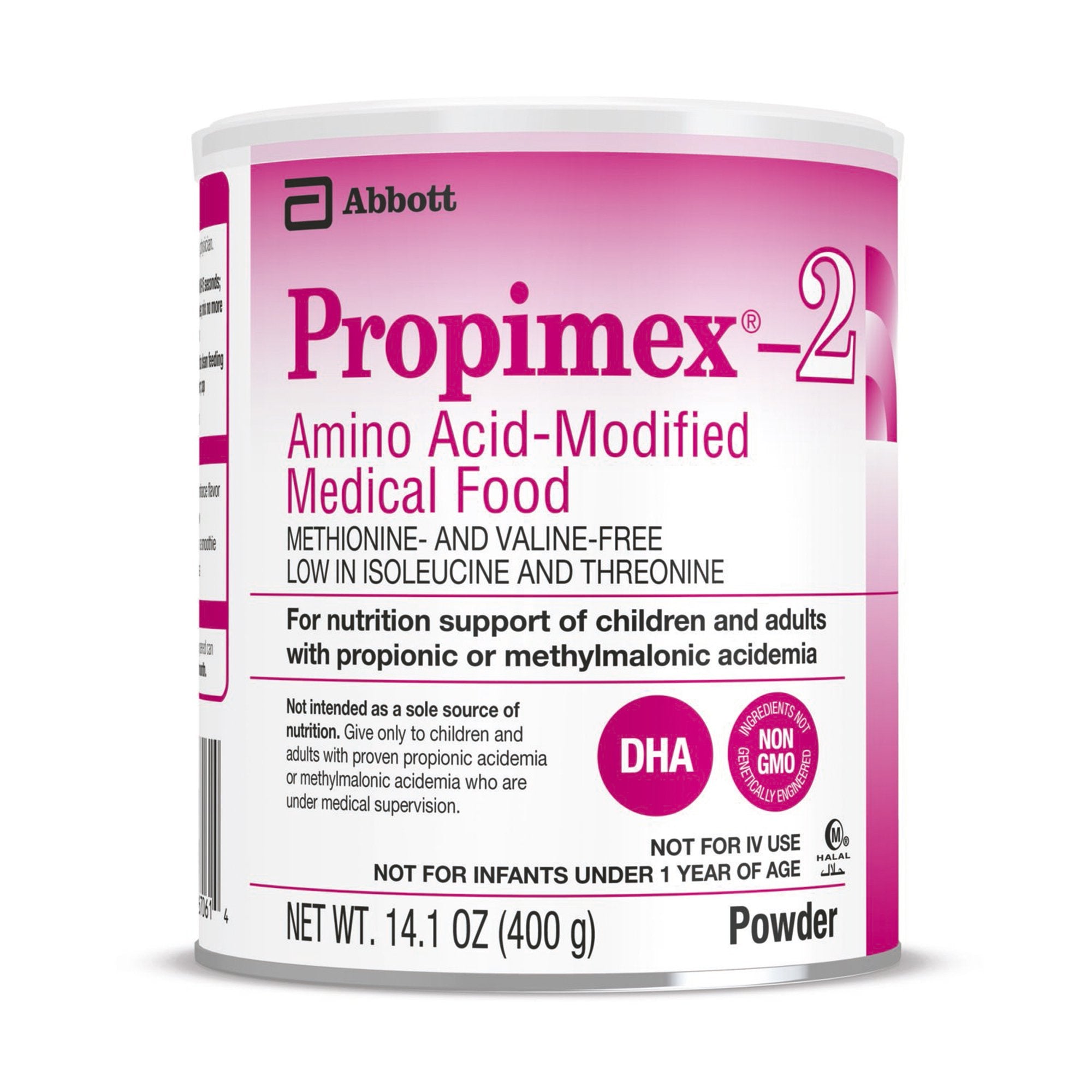 Oral Supplement Propimex-2 Unflavored Powder 14.1 oz. Can, Packaging Type- Case