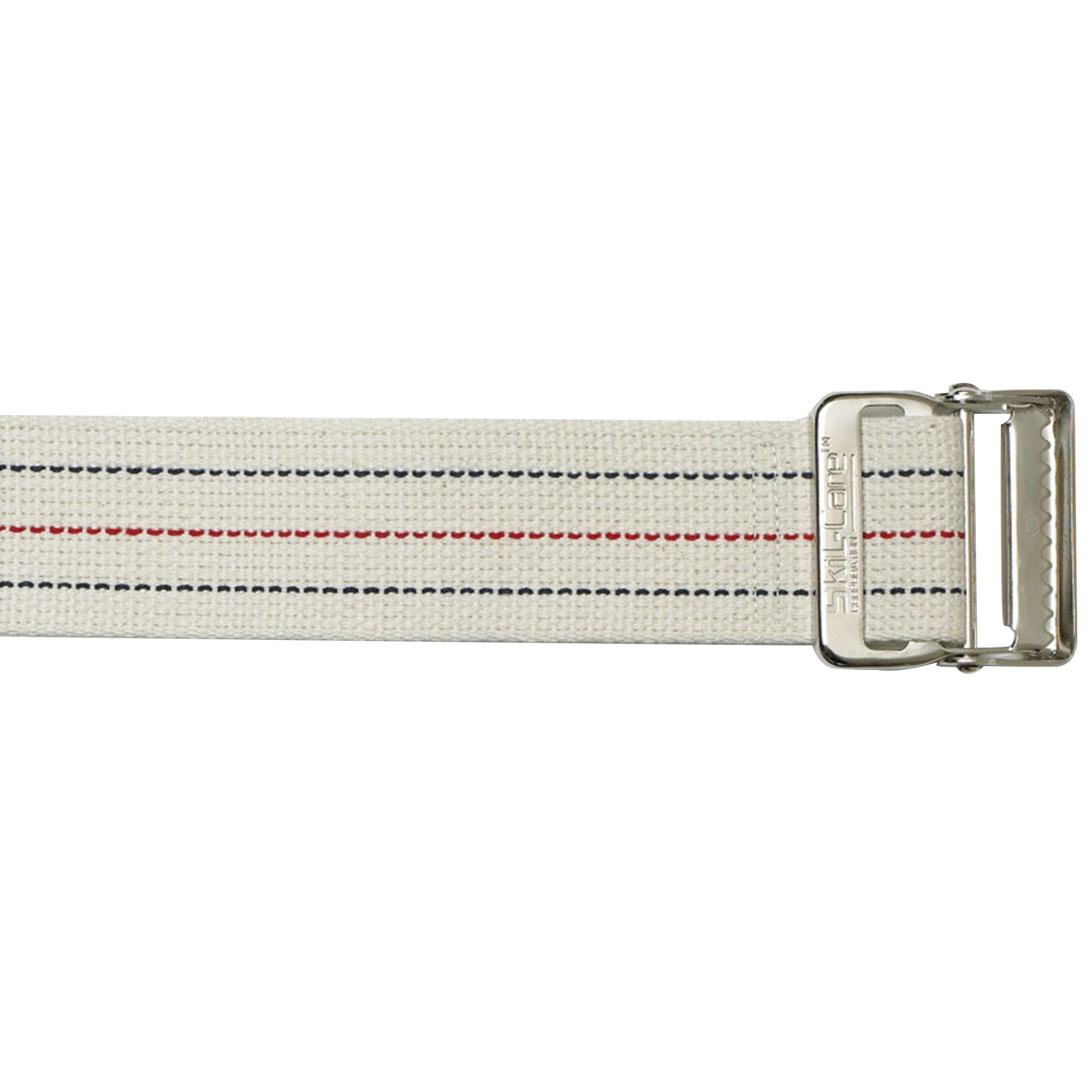 Gait Belt SkiL-Care 72 Inch Length Pinstripe Cotton
