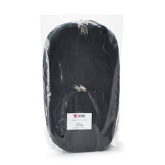 feeding pump backpack mckesson black pump pocket outside view window solution wrap support straps 2 x 9 x 15 inch packaging type each