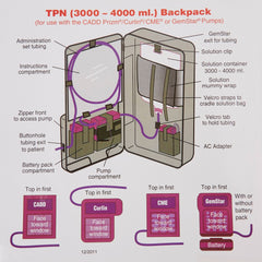 feeding pump pouch mckesson black 3000 to 4000 ml 3 x 12 x 18 inch packaging type each