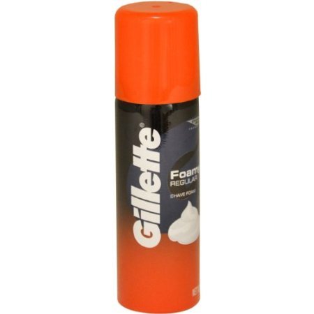 Shaving Cream Gillette Foamy Aerosol Can 2 oz.