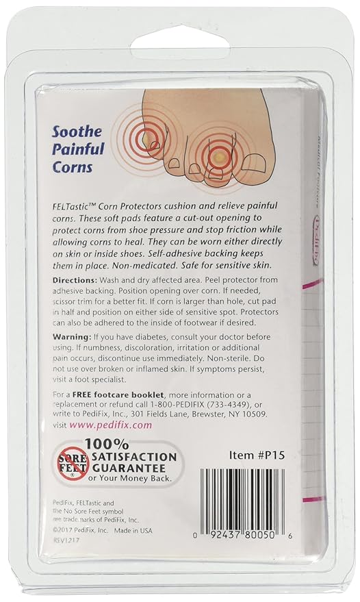 felt corn protectors pk 10