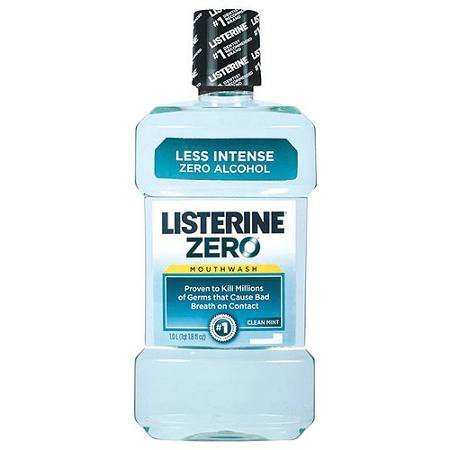 Mouthwash Listerine® Zero® 16.66 oz. Mint Flavor