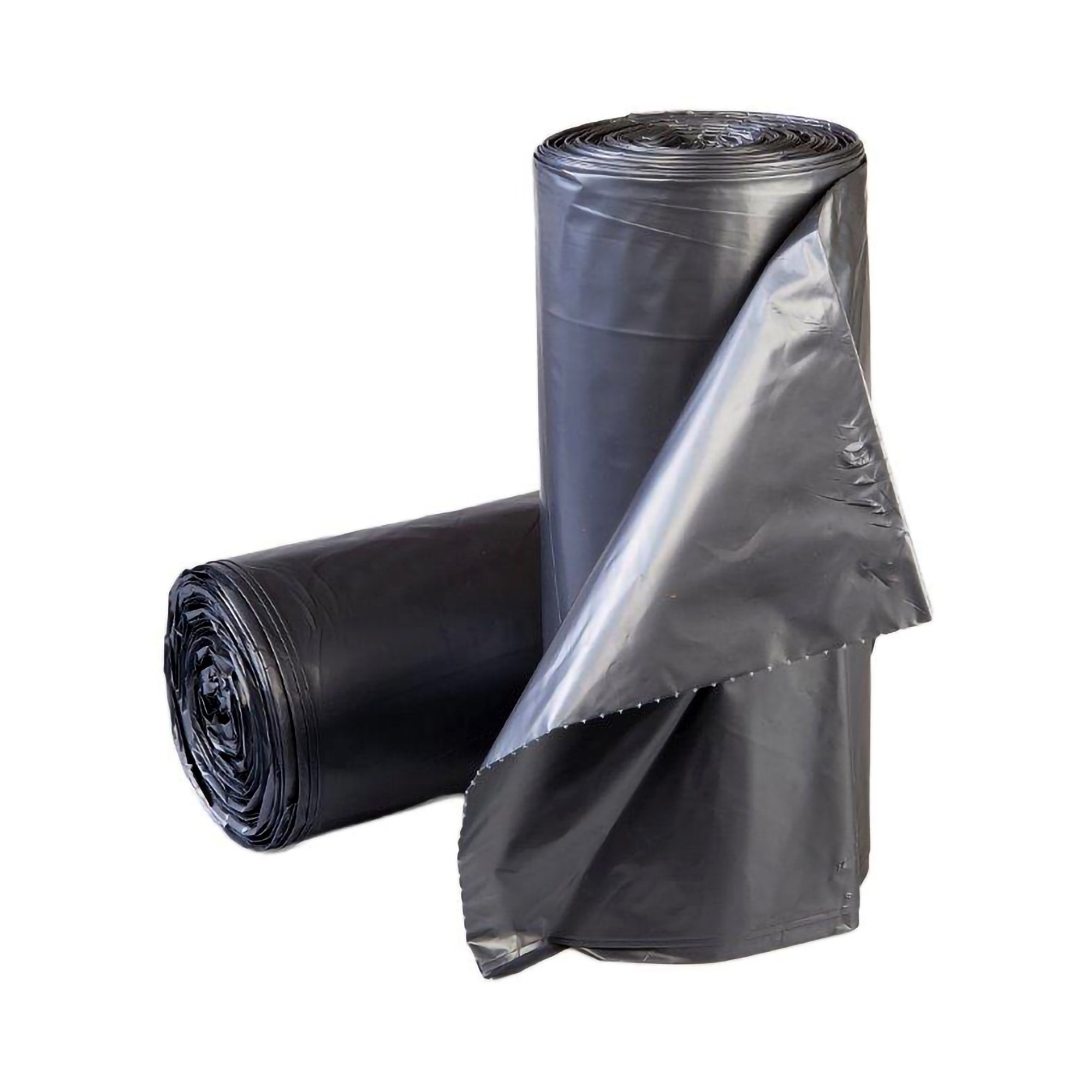 Trash Bag McKesson 45 gal. Gray LLDPE 1.1 mil 38 X 58 Inch Star Seal Bottom Coreless Roll, Packaging Type- Case