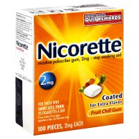 Stop Smoking Aid Nicorette 2 mg Strength Gum, Packaging Type- Box