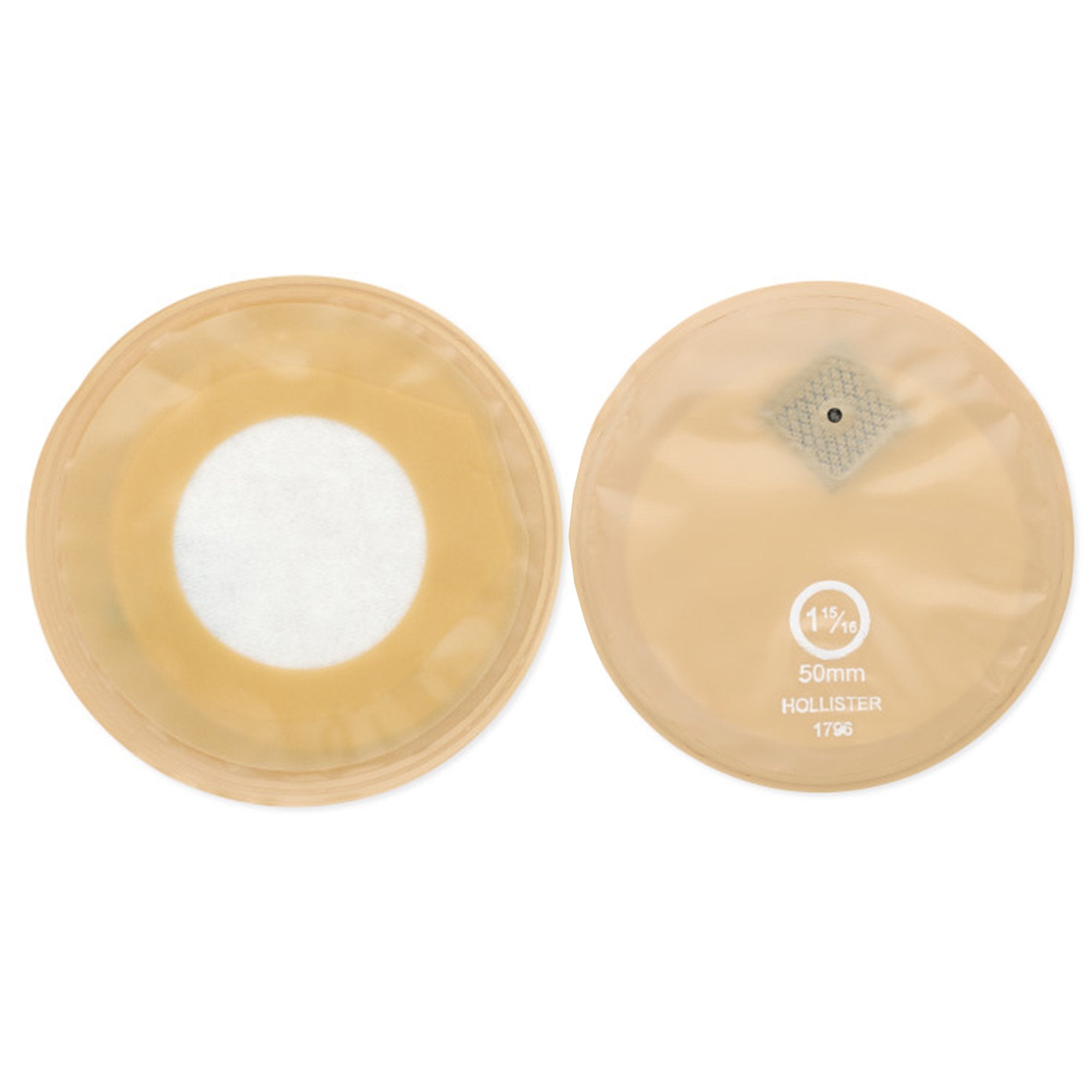 Filtered Stoma Cap Contour I Beige Odor Barrier Pouch with SoftFlex, Barrier Opening 1 15/16 Inch, Cap Size 4 Inch