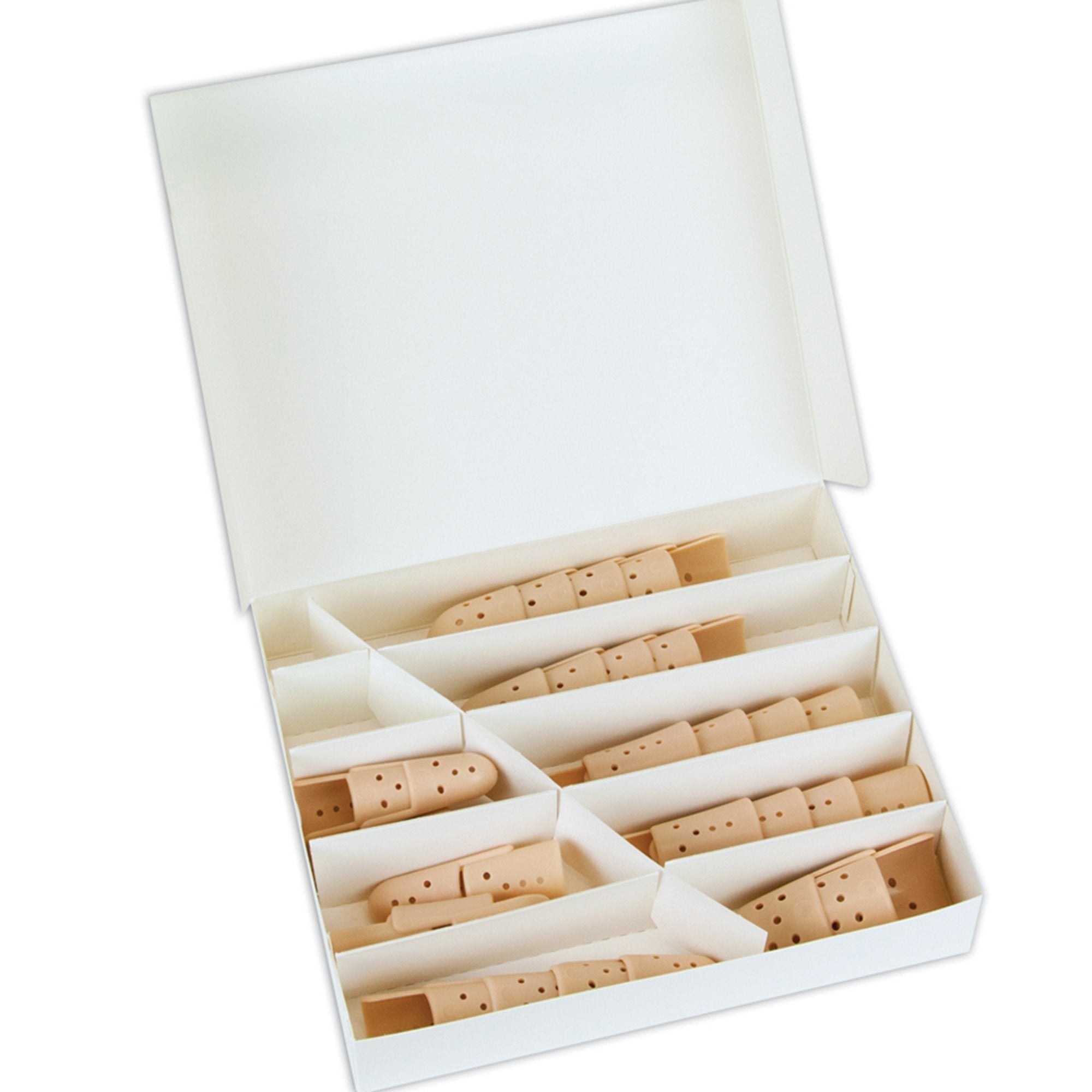 Finger Splint Kit Plastalume Stax 30 Assorted Sizes Without