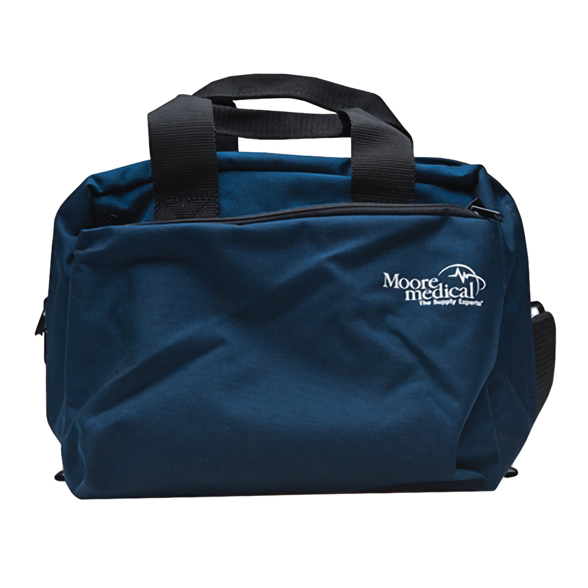 First Aid and CPR Bag McKesson Navy Blue Cordura Nylon 12 X 6 1/2 X 10 Inch