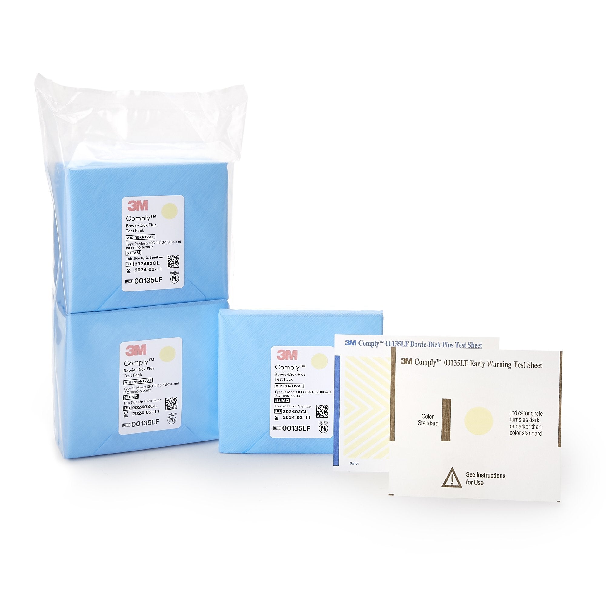Comply Sterilization Bowie-Dick Test Pack Steam