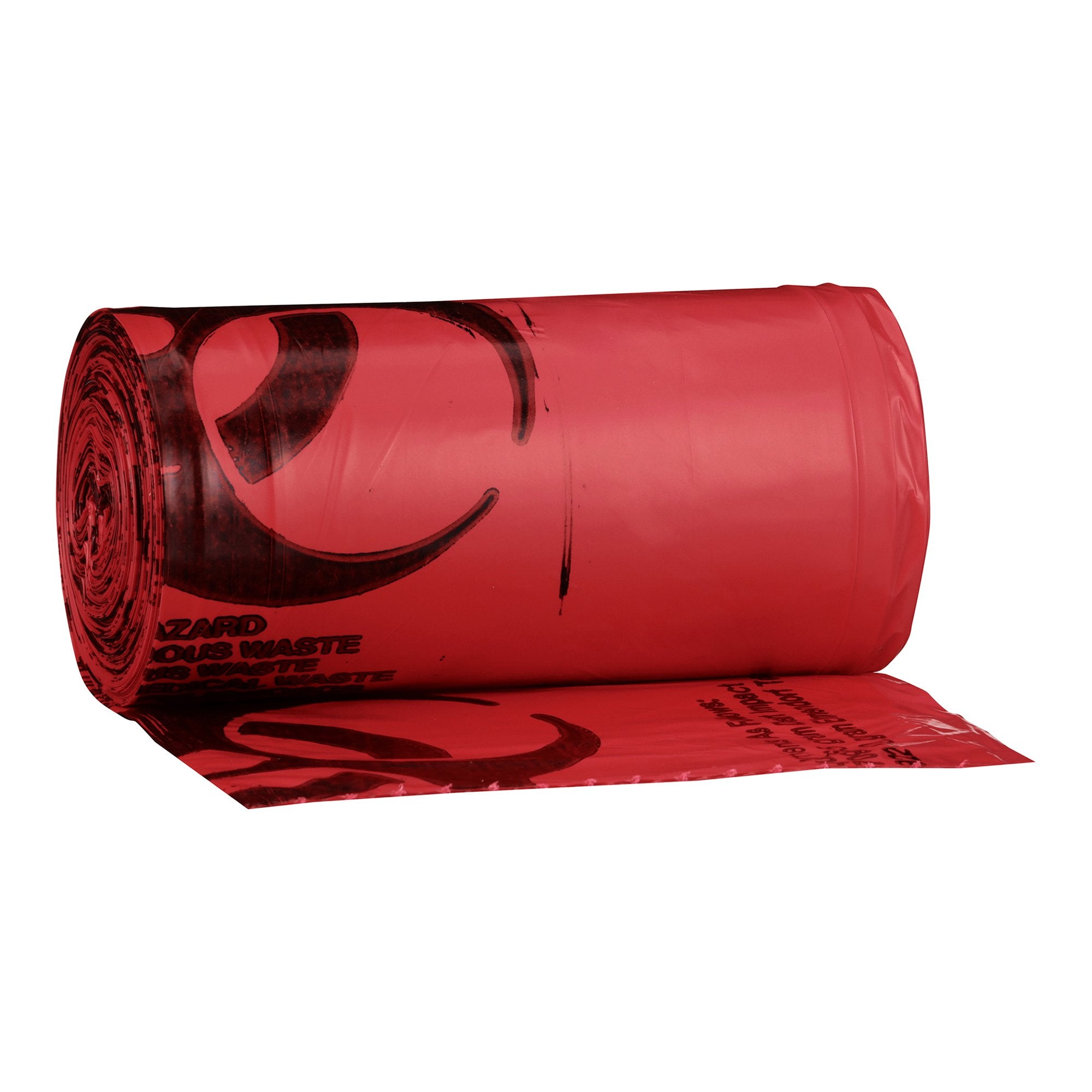 Infectious Waste Bag McKesson 7 to 10 gal. Red Bag Polymer Film 24 X 24 Inch, Packaging Type- Case